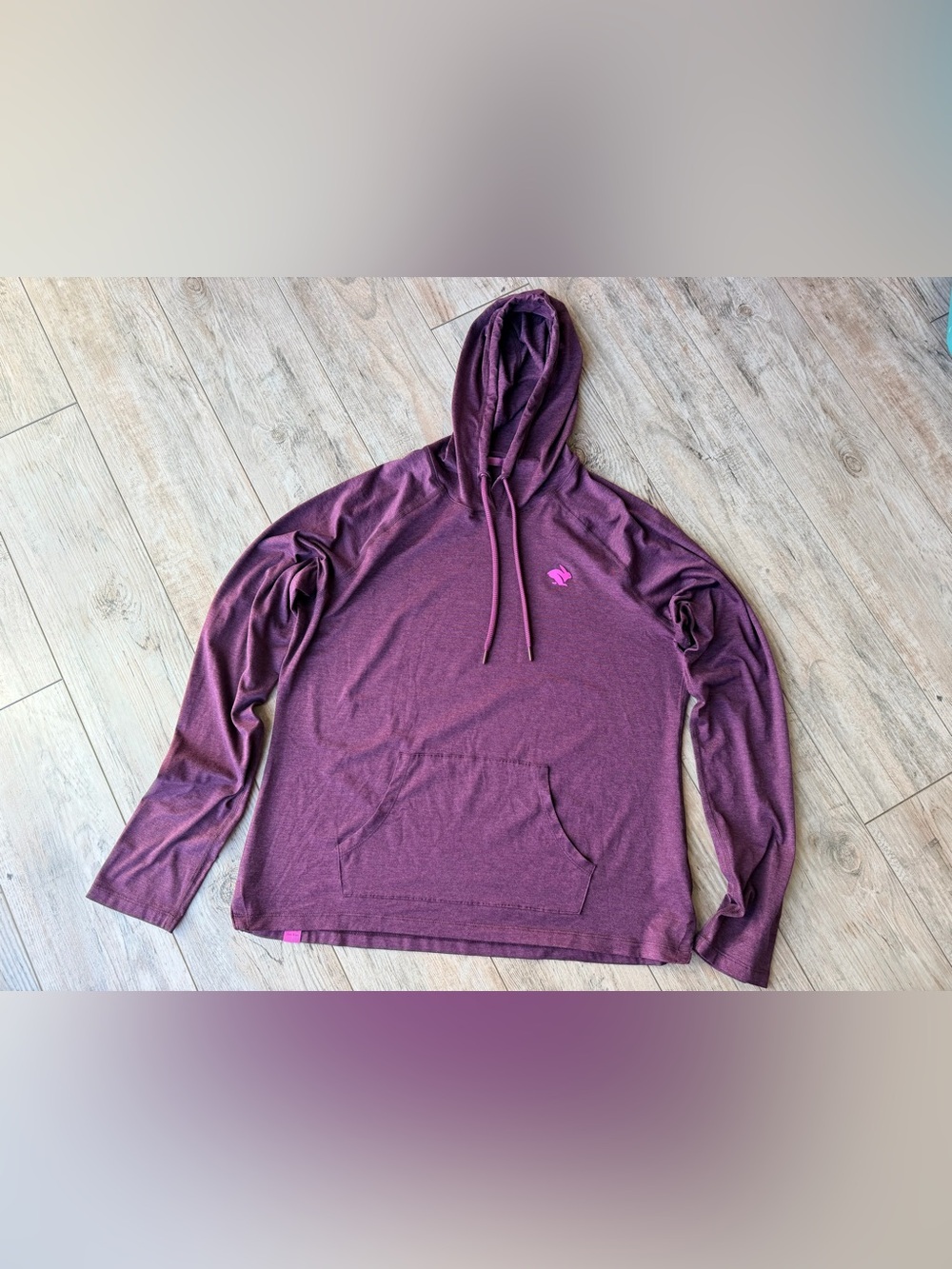 Rabbit EZ Pullover Hoodie Lightweight Quick Drying Fabric Blend XL